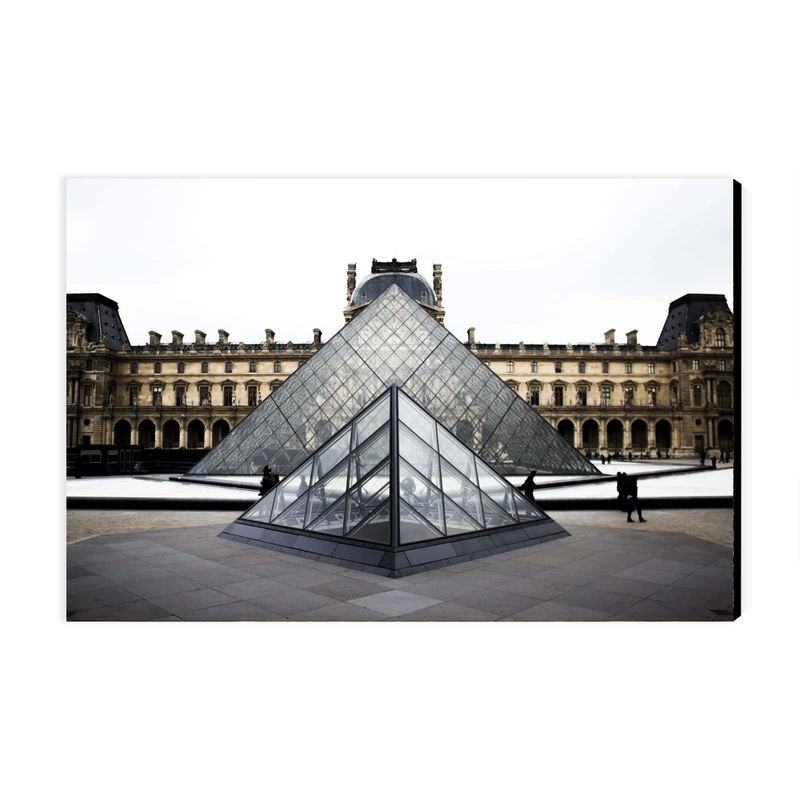 تابلو شاسی عرش طرح گردشگری فرانسه مدل موزه لوور Louvre Museum کد As5700