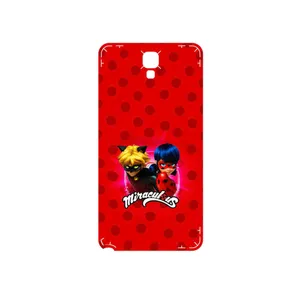 MAHOOT Ladybug and Cat Noir Cover Sticker for Samsung Galaxy Note 3 Neo