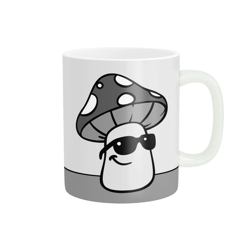 ماگ پاد آفرین مدل قارچ با عینک آفتابی کد DKC47