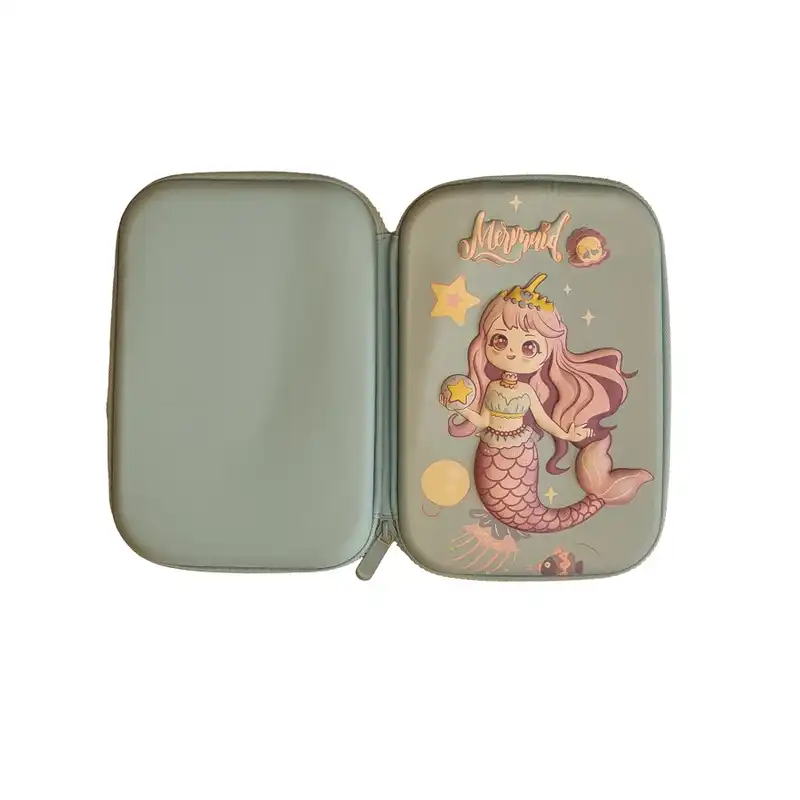 جامدادی مدل فانتزی سیلیکونی طرح فرشته دریایی کد 5965-LB-100