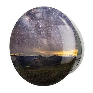 آینه جیبی خندالو طرح کهکشان و سیاره ها مدل تاشو کد 25361 