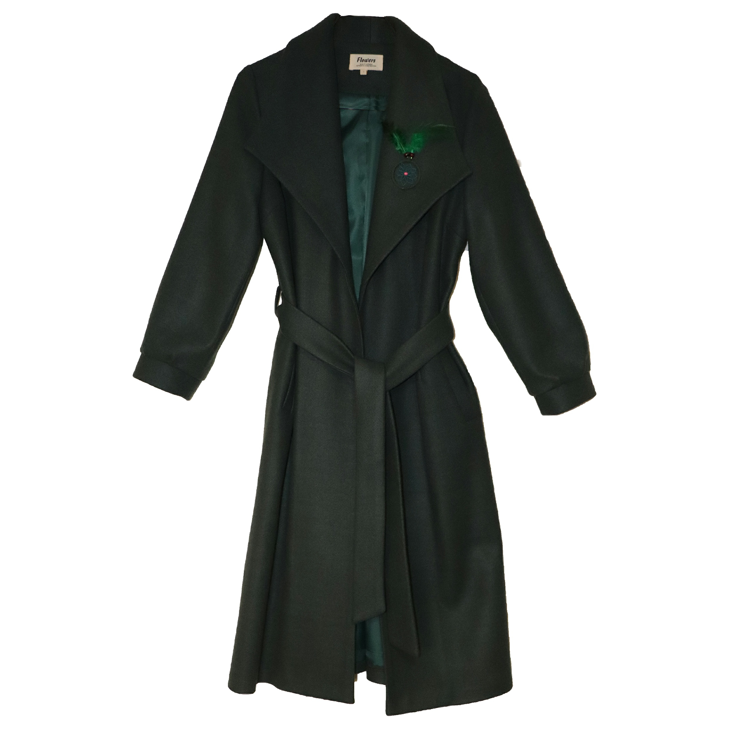 پالتو زنانه فلاورز مدل 2154-4