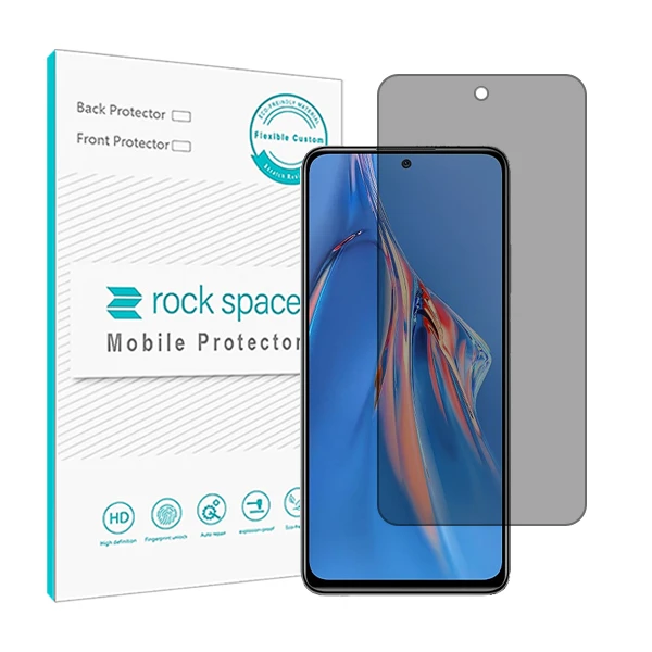 محافظ صفحه نمایش حریم شخصی راک اسپیس مدل HyPRV مناسب برای گوشی موبایل شیائومی Redmi Note 11E Pro