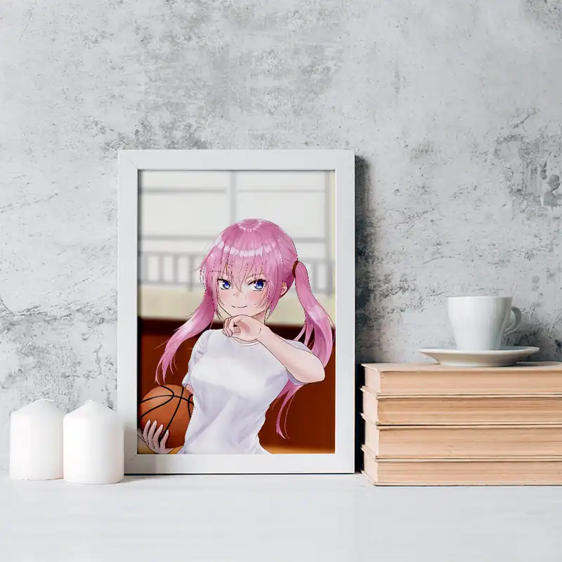 تابلو خندالو مدل شیکیموری سان انیمه شیکیموری کد 15866