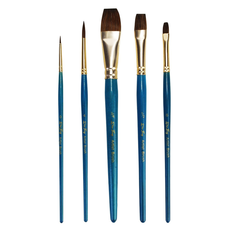 ست قلم مو ژوتینگ مدل Camel-ZN2 مجموعه 5 عددی