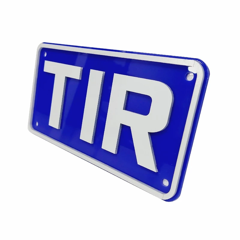 آرم تزئینی طرح پلکسی برجسته مدل TIR