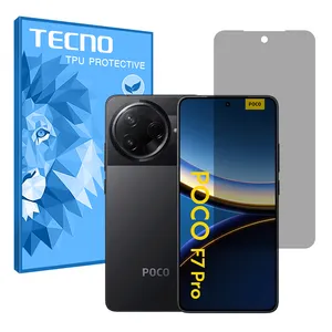 Tecno Resistant model privacy screen protector suitable for Xiaomi Poco F7 Pro Mobile phone 