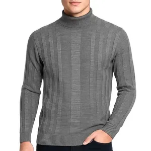 پلیور یقه ایستاده مردانه مدل ستونی کد 11