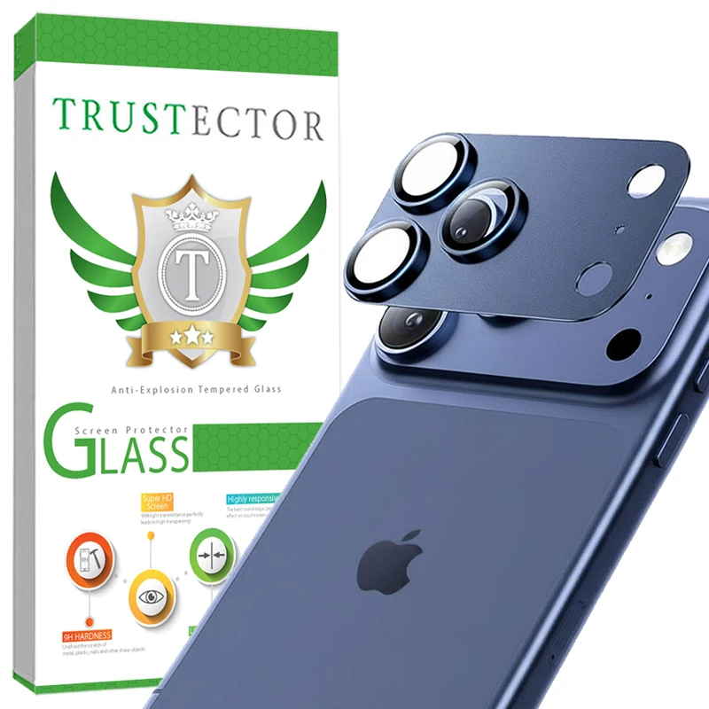 محافظ لنز دوربین فلزی تراستکتور مدل 3D1MT مناسب برای گوشی موبایل اپل  iPhone 17 Pro Max