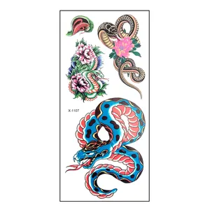 تتو موقت طرح مار کد x-1107