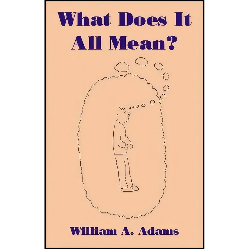 کتاب What Does it All Mean? اثر William A. Adams انتشارات Imprint Academic