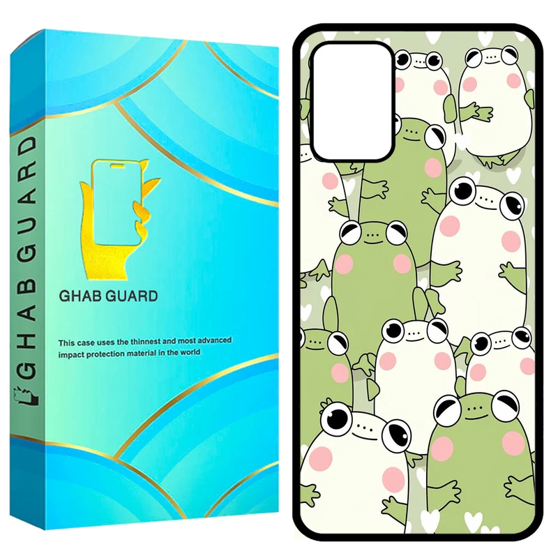 کاور قاب گارد طرح قورباغه مدل GCHPA324 مناسب برای گوشی موبایل سامسونگ Galaxy A32 4G 