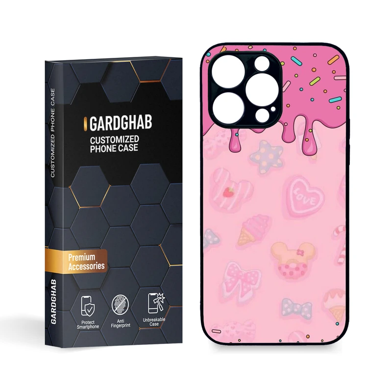 کاور گارد قاب مدل دخترانه مناسب برای گوشی موبایل اپل iphone 14pro max