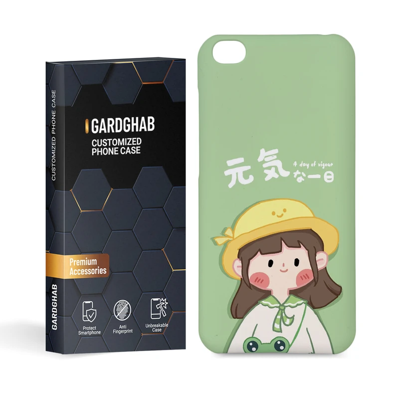 کاور گارد قاب مدل دخترانه مناسب برای گوشی موبایل شیائومی Redmi go