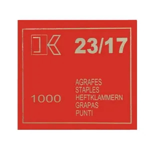 سوزن منگنه دی کا کد 10 سایز  23/17 بسته 1000 عددی