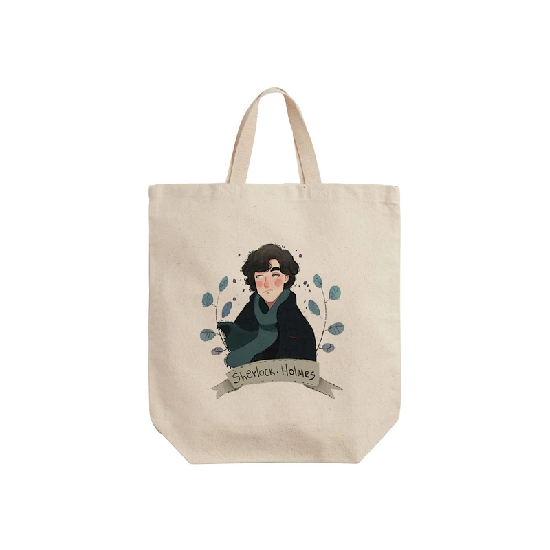 ساک خرید ترمه طراحان ایده مدل سریال شرلوک هولمز, Sherlock Holmes کد strm0984 - S