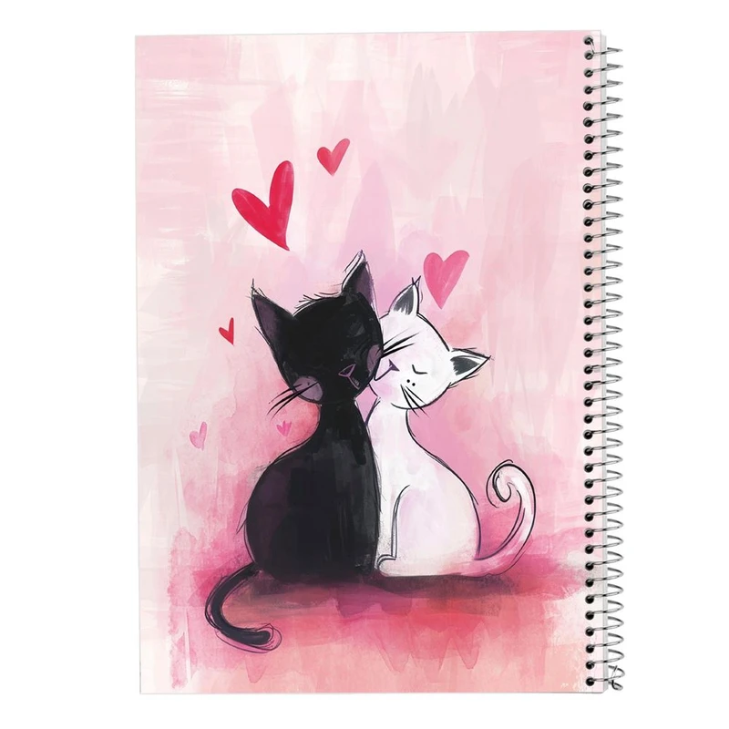 دفتر ژورنال نویسی 50 برگ مدوپد مدل نقطه ای طرح موجودات فانتزی کد DF17037