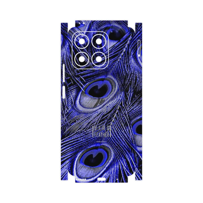 برچسب پوششی ماهوت مدل Purple Feather-FullSkin مناسب برای گوشی موبایل آنر X8a