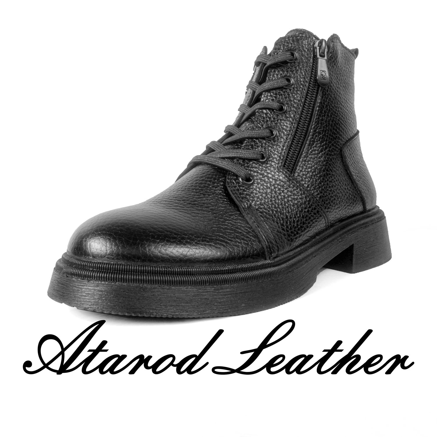 نیم بوت زنانه چرم عطارد مدل چرم طبیعی کد SH264 -  - 11