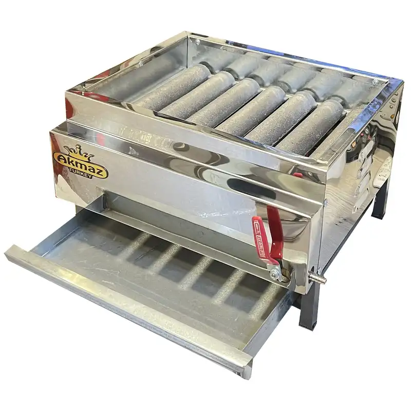 باربیکیو آکماز مدل 7 شعله چدنی