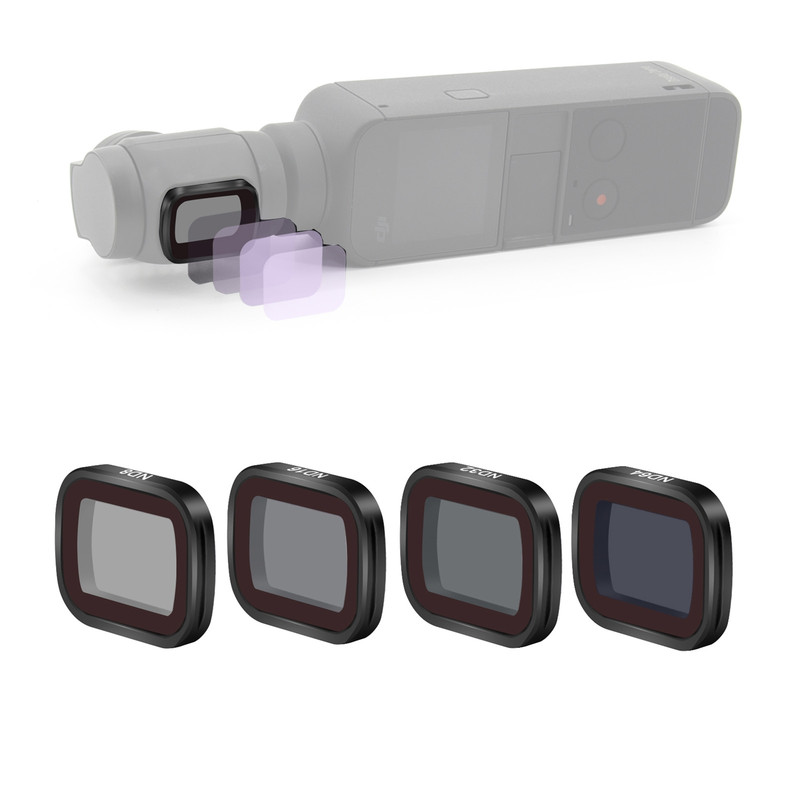 فیلتر لنز استارک مدل DOP216 مناسب برای دوربین دی جی آی Osmo Pocket 2 مجموعه 4 عددی