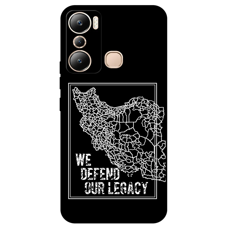 کاور مگافون طرح ایران مدل 1886 مناسب برای گوشی موبایل اینفینیکس Hot 20i