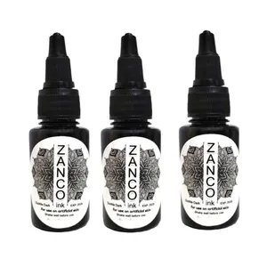  رنگ تتو زانکو مدل 0022 حجم 30 میلی لیتر مجوعه 3عددی