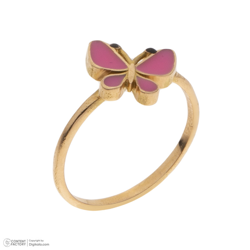 انگشتر طلا 18 عیار دخترانه میو گلد مدل R1334-45 انگشتر طلا 18 عیار دخترانه میو گلد مدل R1334-45