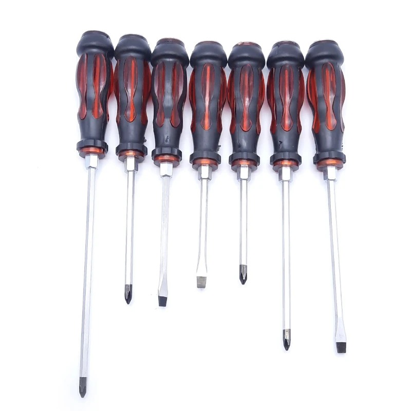 پیچ گوشتی ضربه خور تات مدل CR-7 مجموعه 7 عددی