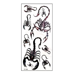 تتو موقت طرح عقرب کد 1102