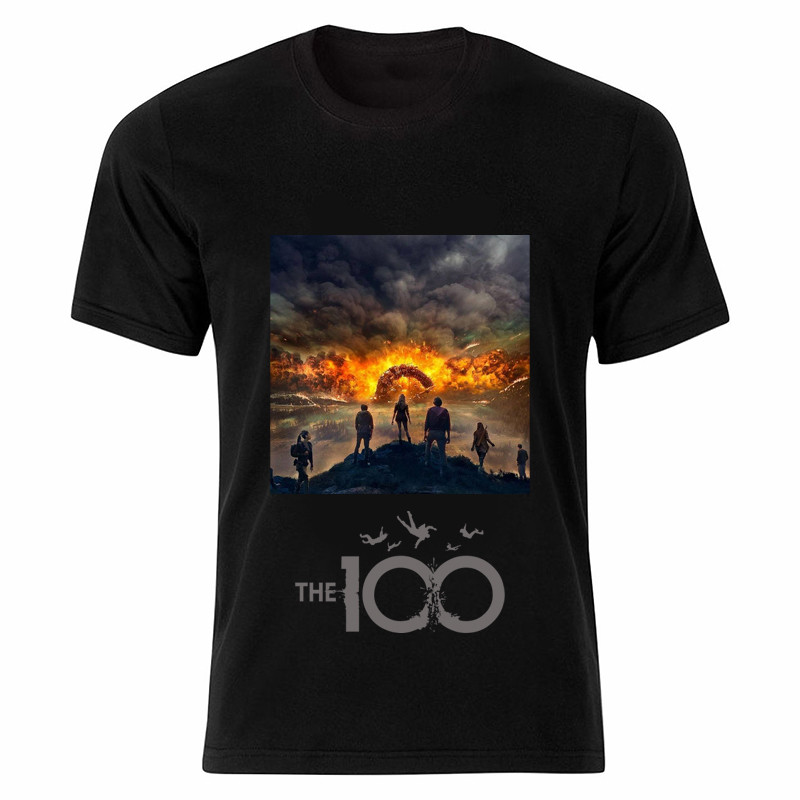تی شرت آستین کوتاه مردانه مدل سریال 100