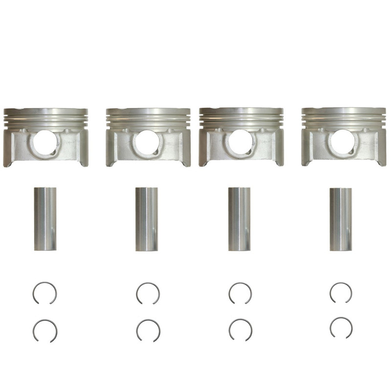 مجموعه 4 عددی پیستون و گژنپین و خار کارتک مدل CTEF7006 استاندارد مناسب برای سمند