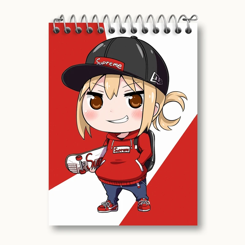 دفتر یادداشت 50 برگ خندالو مدل دوما اومارو انیمه اوماروچان Umaru Chan کد 18504