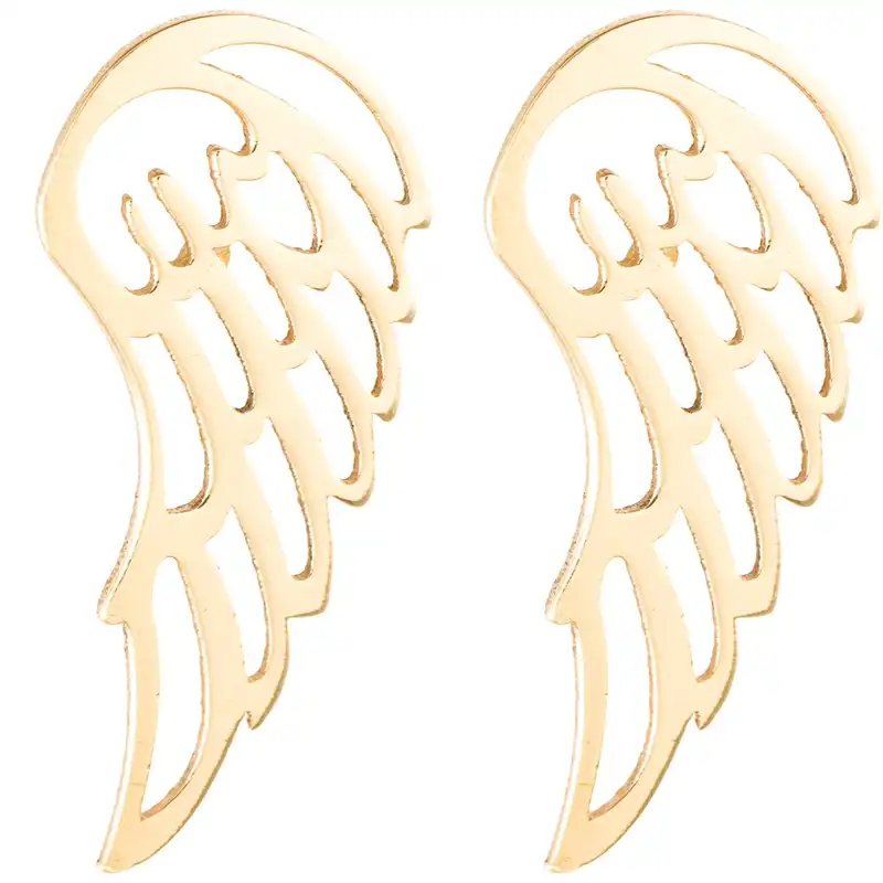 گوشواره طلا 18 عیار رزا مدل EG05