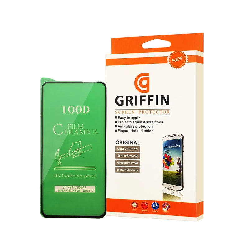 محافظ صفحه نمایش سرامیکی گریفین مدل FLCRG GN mo مناسب برای گوشی موبایل سامسونگ Galaxy A11