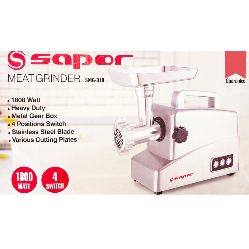 چرخ گوشت ساپر مدل ساپر SMG-318