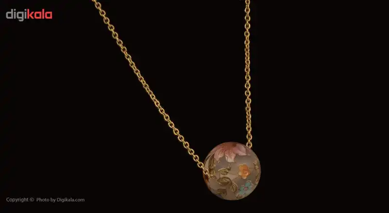 گردنبند طلا 18 عیار زنانه ماهک مدل MM0398