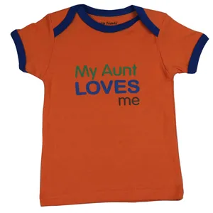 تی شرت آستین کوتاه نوزادی مدل My Aunt Loves Me