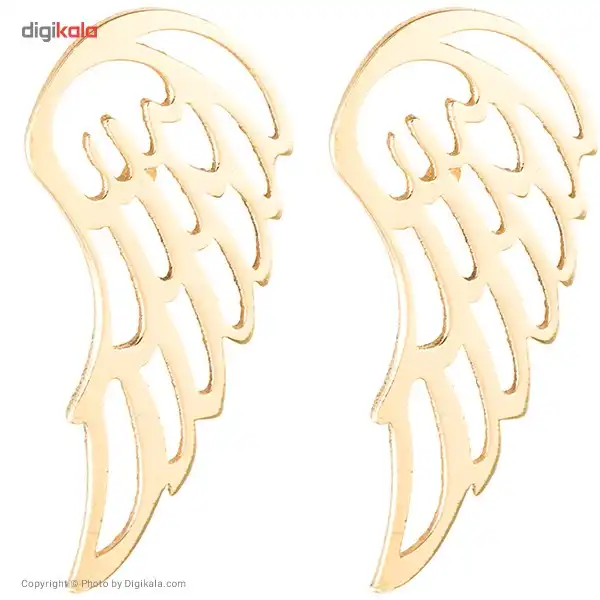 گوشواره طلا 18 عیار رزا مدل EG05