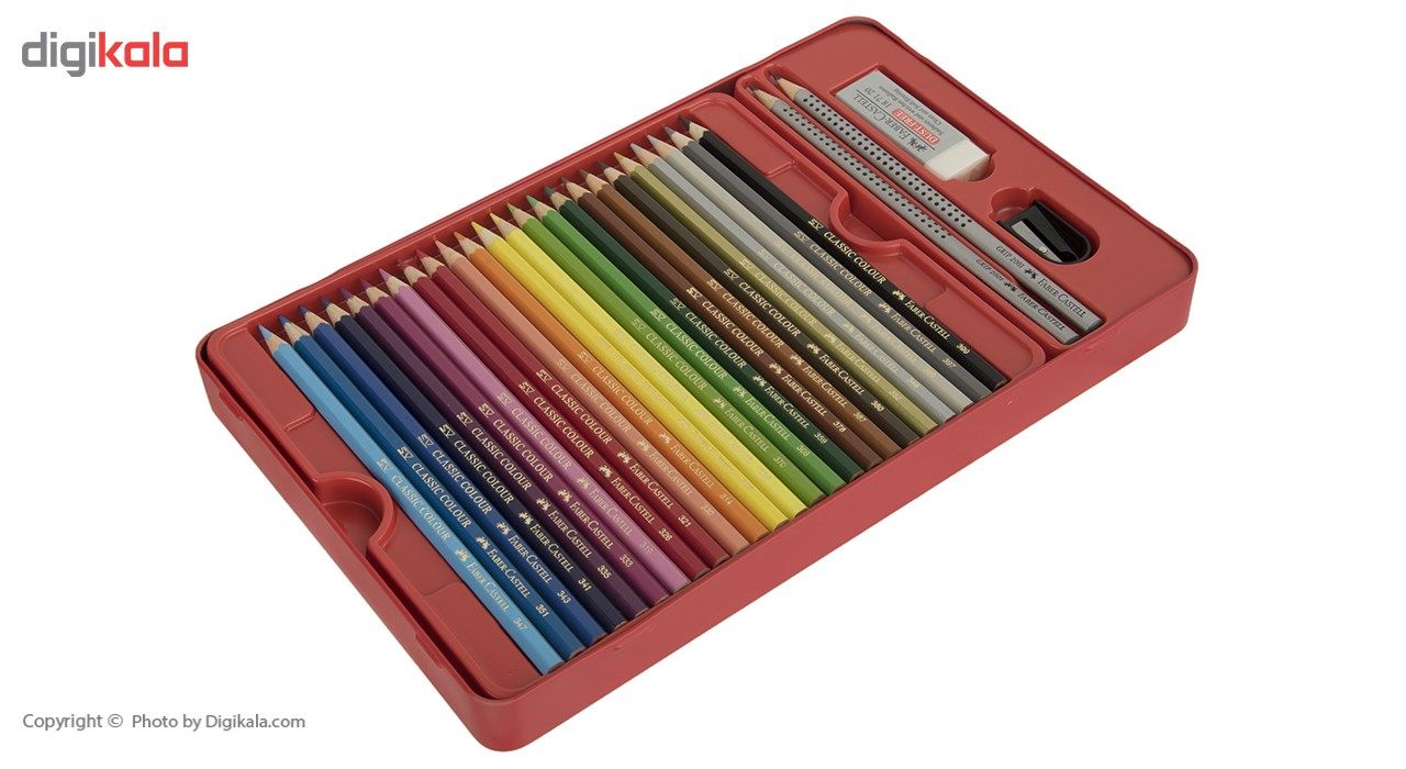 مداد رنگی 48 رنگ فابر-کاستل مدل Sketch