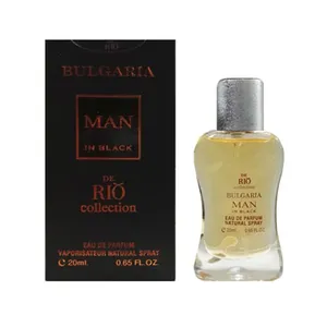 عطر جیبی مردانه ریو کالکشن مدل بولگاری من این بلک حجم 20 میلی لیتر