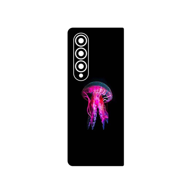 برچسب پوششی ماهوت مدل jellyfish مناسب برای گوشی موبایل سامسونگ Galaxy Z Fold4