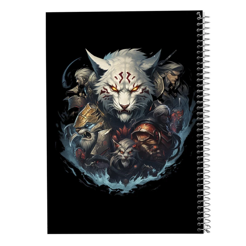 دفتر مشق 100 برگ مدوپد مدل Demon Slayer کد DF11060