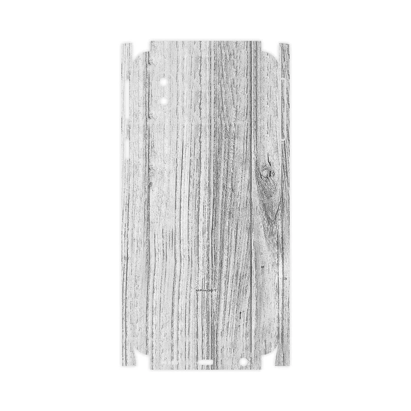 برچسب پوششی ماهوت مدل White_Wood-FullSkin مناسب برای گوشی موبایل سامسونگ Galaxy A01 Core