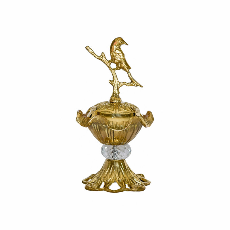 قندان برنزی مدل هلالی کد S-4166