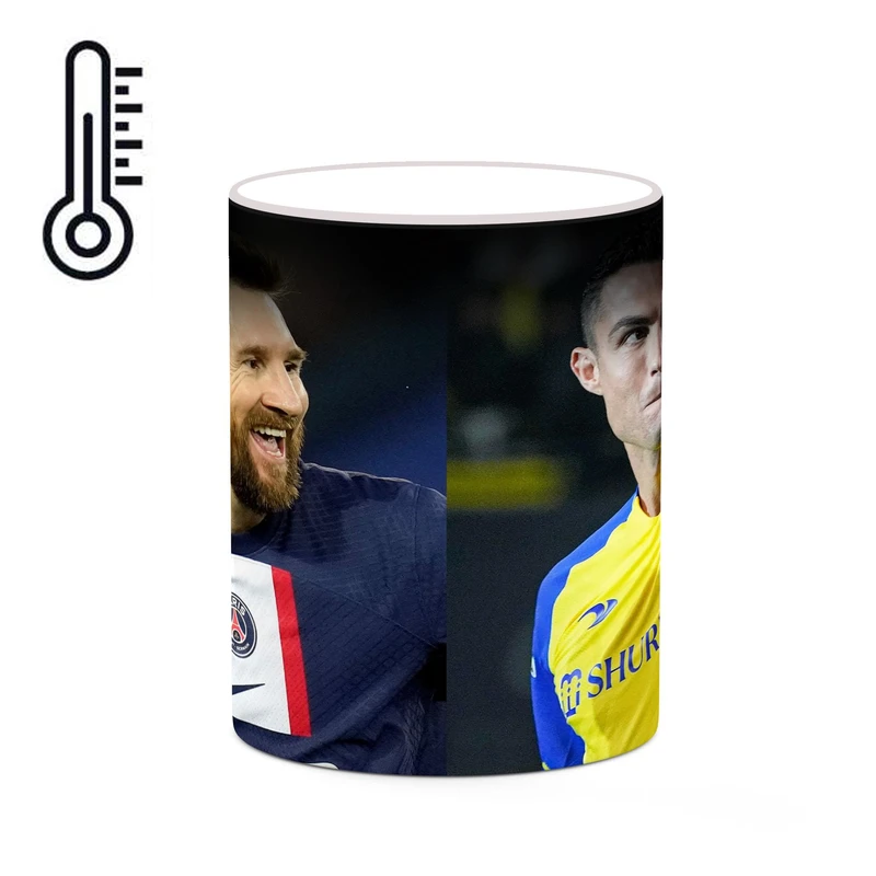 ماگ حرارتی کاکتی طرح Leo Messi لئو مسی مدل mgh42344