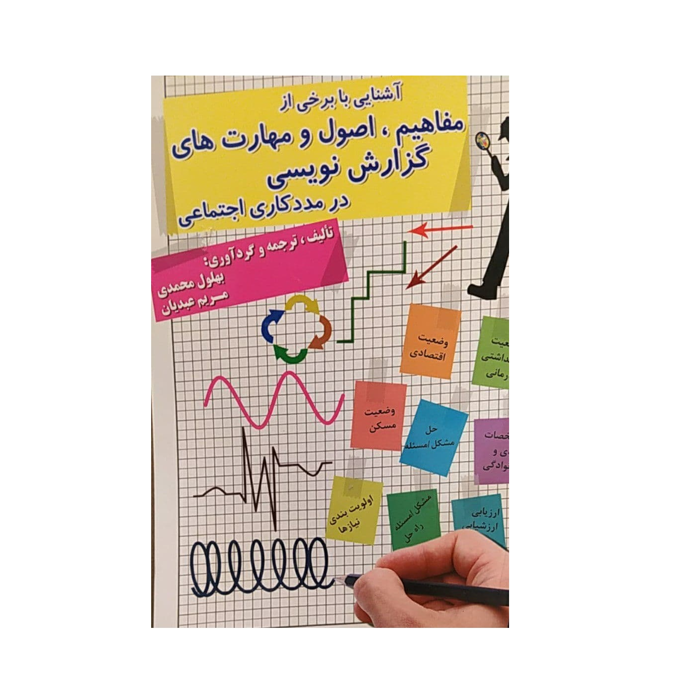 کتاب آشنایی با بربخی از مفاهیم اصول و مهارت های گزارش نویسی در مددکاری اجتماعی اثر جمعی از نویسندگان نشر مولف