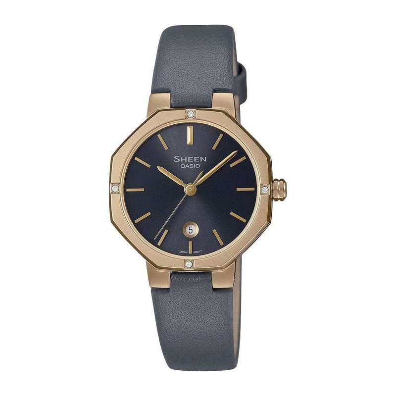 ساعت مچی عقربه ای زنانه کاسیو مدل SHE-4543GL-8AUDF ساعت مچی عقربه ای زنانه کاسیو مدل SHE-4543GL-8AUDF