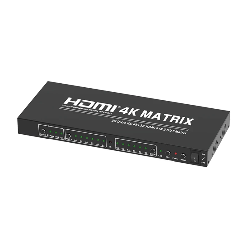 سوییچ 6 در 2 HDMI مدل TCT-HMX-62