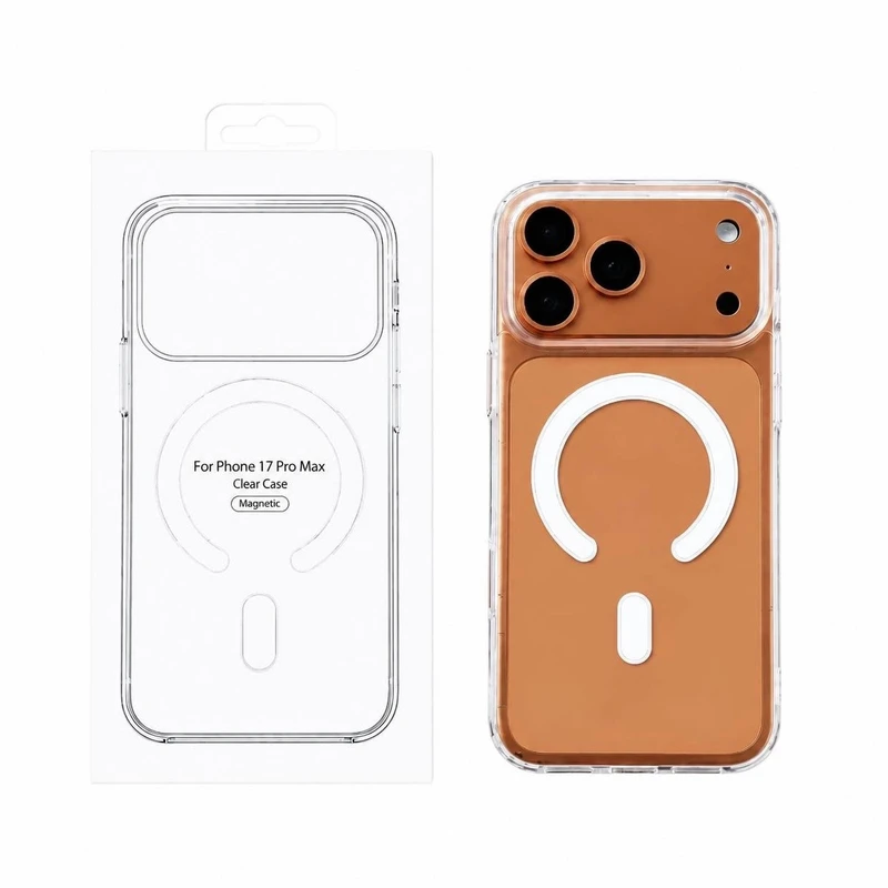 کاور برلیا مدل CLEAR MAGSAFE مناسب برای گوشی موبایل اپل Iphone 17 pro